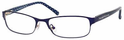 Kate Spade Ambrosette Us Eyeglasses 0da4 Satin Navy Dots