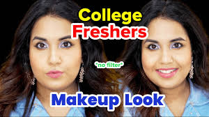 college freshers party makeup look