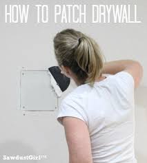 How To Patch Drywall Sawdust Girl