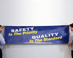 traditional safety banners