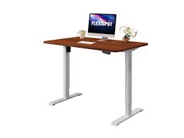 Find out our favorite ergonomic choices. Flexispot Home Office Electric Height Adjustable Standing Desk 7 Button Memory Controller Computer Desk With 48 Width Desktop Ergonomic Stand Up Desk Mahogany Top White Frame Newegg Com