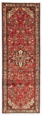 hand knotted wool red rug