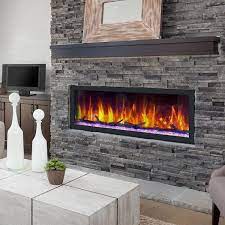 Dynasty Fireplaces 52 In Cascade Flush