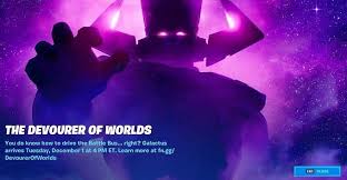 That way you don't find yourself waiting for a game to be free when it's already out of the rotation! Fortnite Leaks Reveal Galactus May Actually Devour The Fortnite Island During Live Event