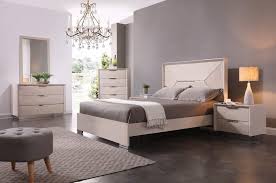 30w x 19.5d x 29.5t. Lucy Italian High Gloss Cream Walnut Bedroom Set Modish Furnishing