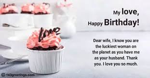 birthday wishes for wife es and