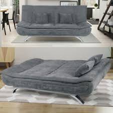S p o a u n d s o r e p d 2 y. Large Padded Sofa Bed Multifunctional Fabric Sofa Sleeper Living Room Relax Sofa Ebay