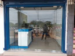 Clear Entrance Glass Door Size