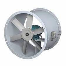 2 hp grey axial flow fan impeller size
