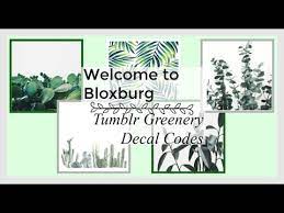 20 Bloxburg Plant Decal Id S