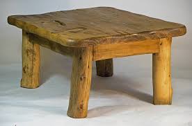 African Handmade Wooden Coffee Table By