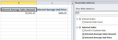 using excel to interact with a ssas cube