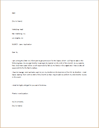 How to prepare yourself before writing a job application letter. Leave Application Letter Template For Word Word Excel Templates