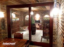 custom made wine cellar doors from