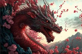 chinese dragon fantasy background