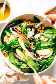favorite apple spinach salad recipe