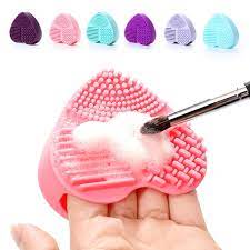 grofry love heart wash cosmetic brushes
