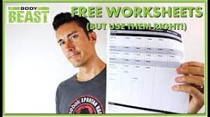 body beast worksheets pdf