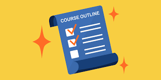 use ai to create an course outline
