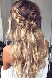 Since this medium length wedding hairstyle keeps hair out of the face and away from the neck and shoulders, it's a great option for warming wedding settings. Good Looking Braid Ideas Hairbraids Hairstyle Braided Hairstyles For Wedding Medium Hair Styles Medium Length Hair Styles