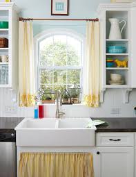 Kitchen curtains are very important elements of house decoration. 16 Diy Kitchen Window Treatments For An Easy Refresh Better Homes Gardens