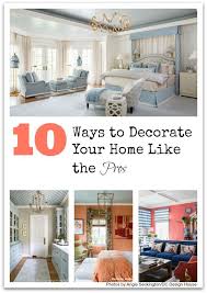 decorating your home