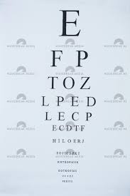Close Up Of Eye Chart License Download Or Print For