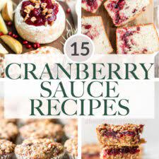 15 leftover cranberry sauce recipes