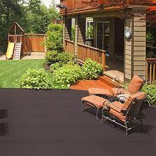 Rubber Sterling Patio Flooring 2 Inch