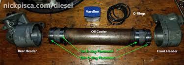 6 9 and 7 3 idi oil cooler repair idi