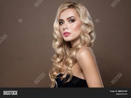 Blonde hair and blue eyes base. Fashion Model Blonde Image Photo Free Trial Bigstock