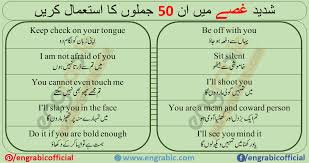 spoken english sentences with urdu