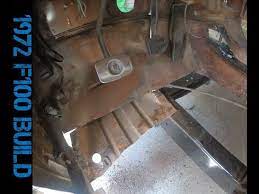 f100 build floor pan removal you