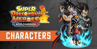 Super dragon ball heroes, also referred to as super dragon ball heroes: Super Dragon Ball Heroes World Mission Playable Characters Full List Guides News