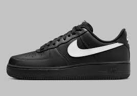 nike air force 1 low black white