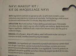 avatar halloween cosplay makeup kit