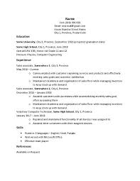 Recent High School Graduate Looking For Any Entry Level Job