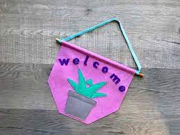 succulent welcome banner beginner