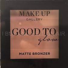 2 x make up gallery good to glow bronze