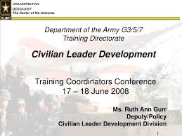 Ppt Department Of The Army G3 5 7 Training Directorate
