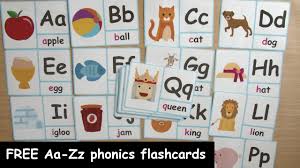 alphabet flashcards teach a z free