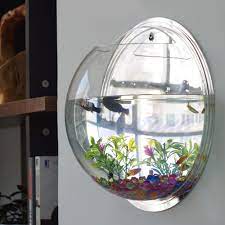 pot wall hanging mount bubble aquarium
