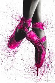 Ballet Shoes Art Ballerina Art