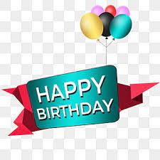 happy birthday with name png vector