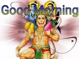 good morning hanuman images greetings