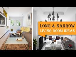 long and narrow living room layout tips