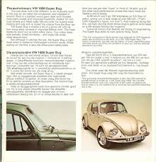 1977 kewer beetle brochure