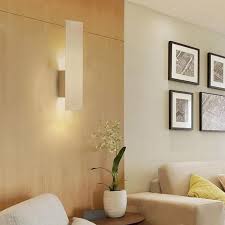 Modern Wall Sconce Fixture With Frosted