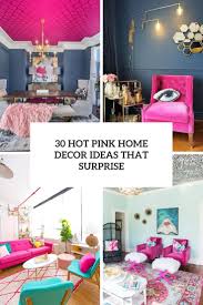 30 hot pink home decor ideas that