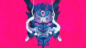 341233 Oni Mask, Demon, Digital Art 4k ...